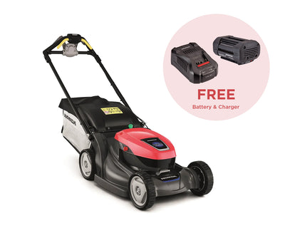 Honda HRX476 XB Cordless Lawnmower Bundle