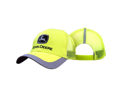 John Deere High Vis Mesh Back Cap - MC13080243YW