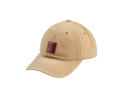 John Deere Leather Patch Cap - MC13080619CB