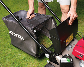 Lawn mower not collecting grass