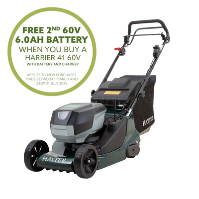 Hayter Harrier 41 Autodrive VS Cordless Lawnmower
